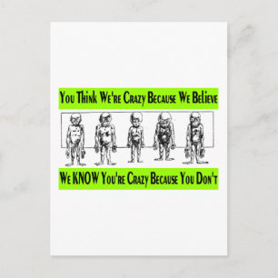 We Think Postcard