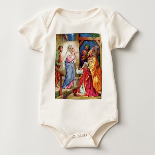 We Three Kings Baby Bodysuit