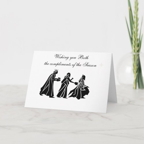 WE THREE KINGS CHRISTMAS CARD