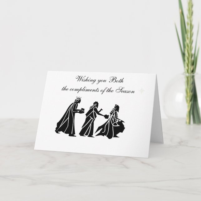 WE THREE KINGS CHRISTMAS CARD (Front)