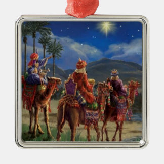 We Three Kings Christmas Star Metal Ornament