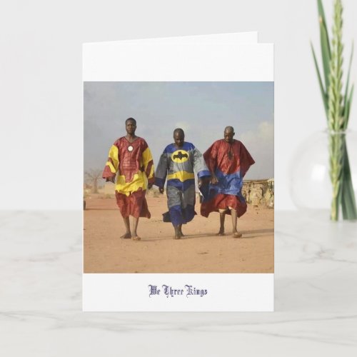 We Three Kings Holiday Card