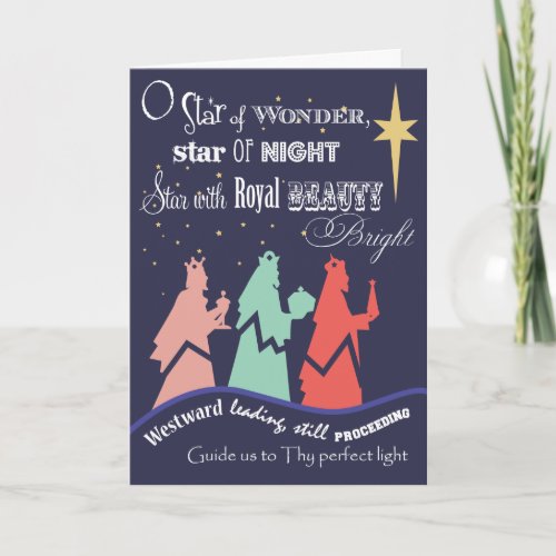 We Three Kings  Holiday Greeting Cards