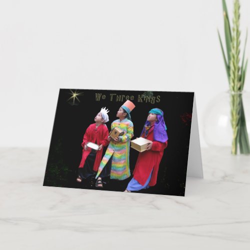 We Three Kings III Holiday Card