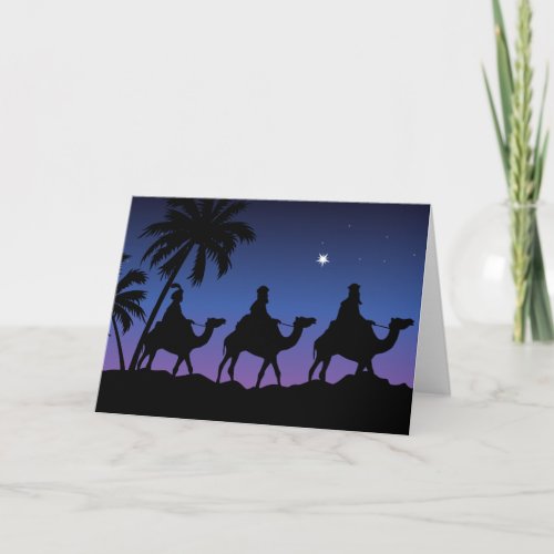 We Three Kings  Silent Night Invitation