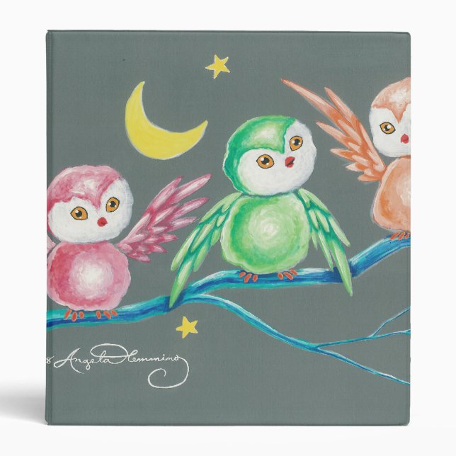 We Three Owls Binder (Front)