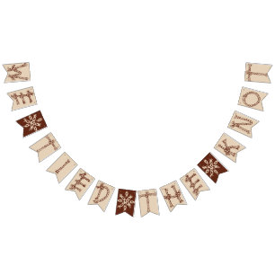 WE TIED THE KNOT BUNTING FLAGS