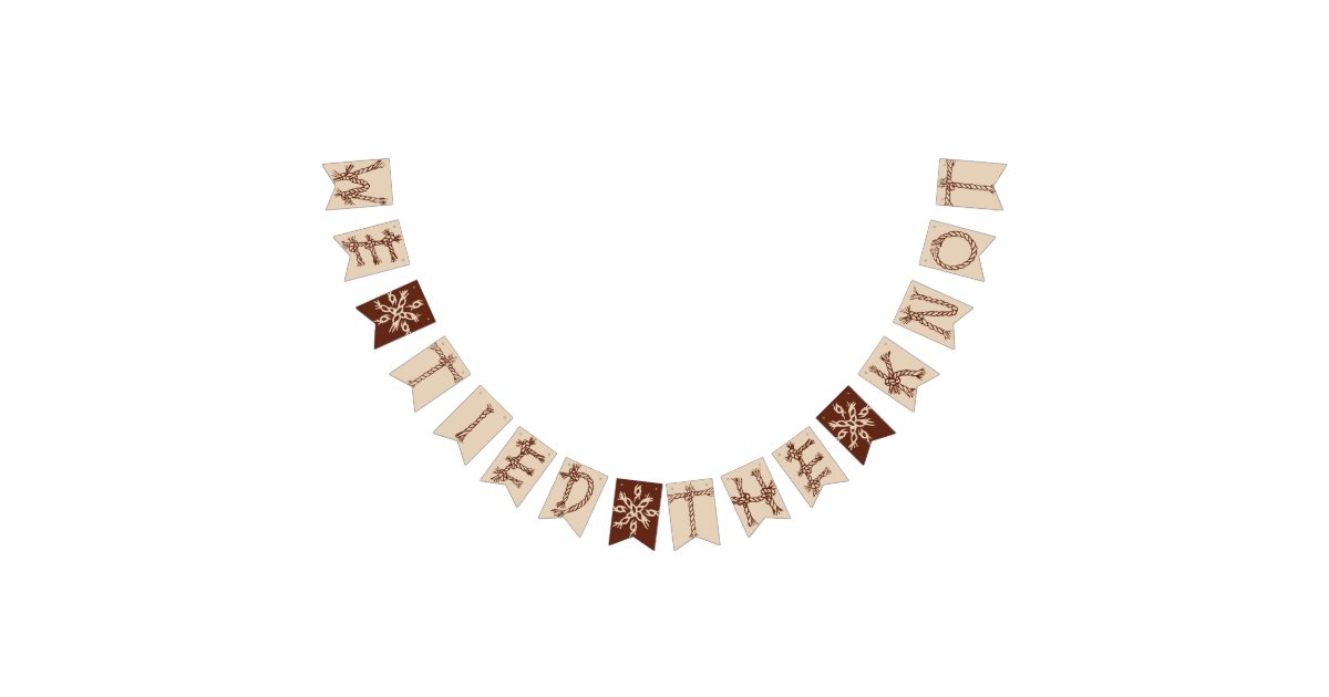 We Tied The Knot Bunting Flags Zazzle Com