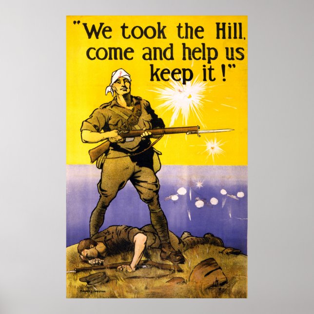 We Took The Hill (canvas) Poster (Front)