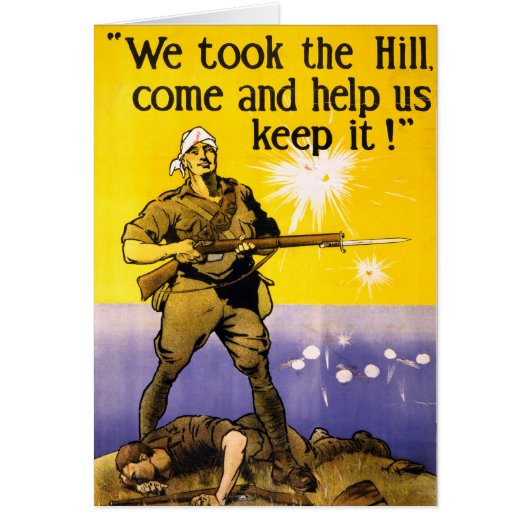 We Took The Hill Cards (Front)