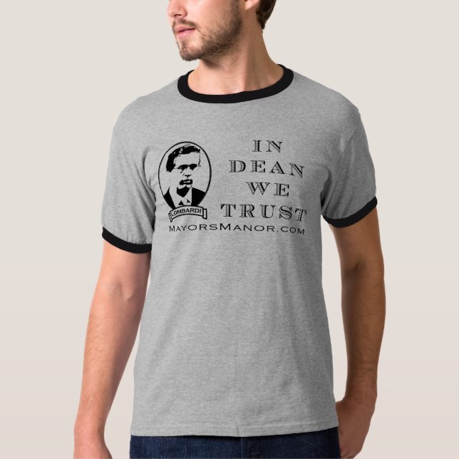 WE TRUST - blk/grey ringer T-Shirt (Front)