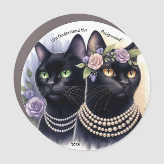 We Understand the Assignment-car magnet