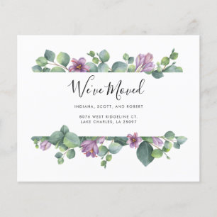 We’ve Moved Botanical Moving Announcement