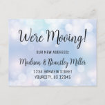 We’ve Moved Calligraphy Handwritten Address Announ Announcement Postcard