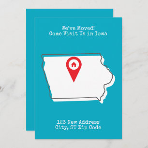 We’ve Moved! Come Visit Us in Iowa Announcement