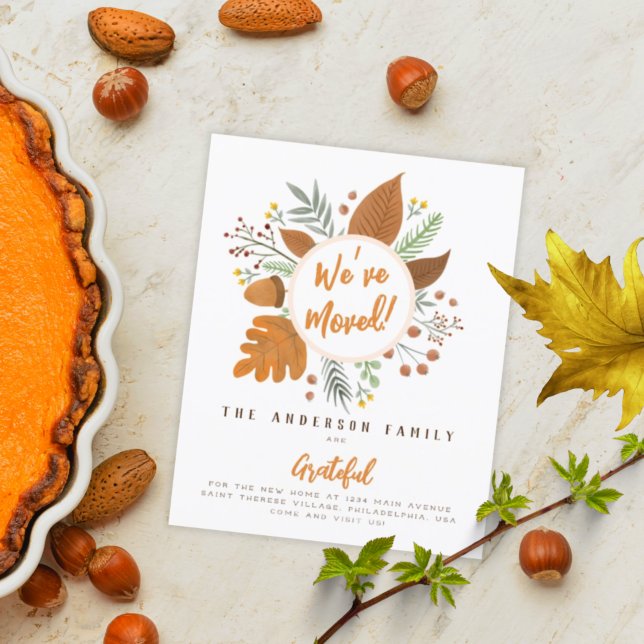 We’ve Moved Grateful Thanksgiving Wreath New Home (Creator Uploaded)