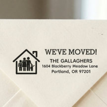 We’ve Moved Home Moving Announcement New Address