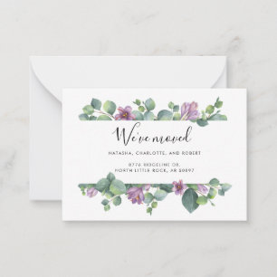 We’ve Moved New Address Moving Annnouncement Note Card