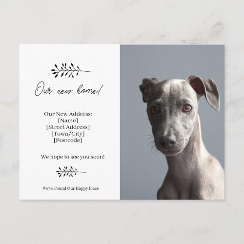 We’ve Moved New Home Postcard | New Address Announ