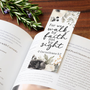 We Walk By Faith 2 Corinthians 5:7 Bookmarks