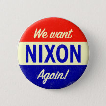 1031 Classic 1968 Richard NIXON'S THE ONE Campaign Button 