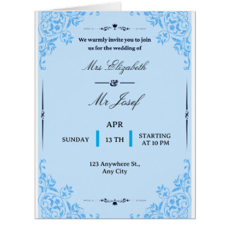 We warmly invite you to the wedding of