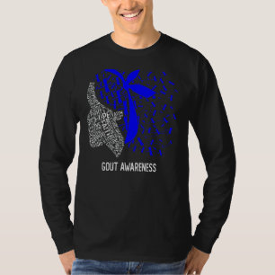 We Wear Blue For Gout Awareness T-Shirt
