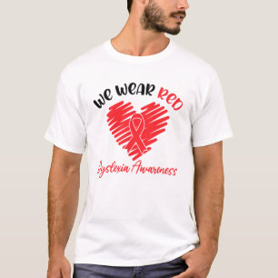 We Wear Red Dyslexia Awareness T-Shirt