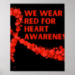 we wear red for heart awareness poster rf64e524ce2c148669b451630aed2cbd6 wva 8byvr 152