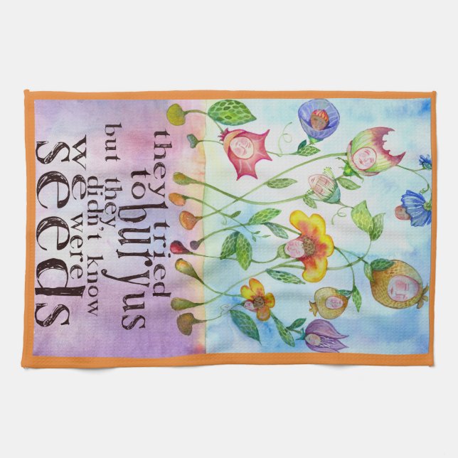 We Were Seeds Towel (Horizontal)