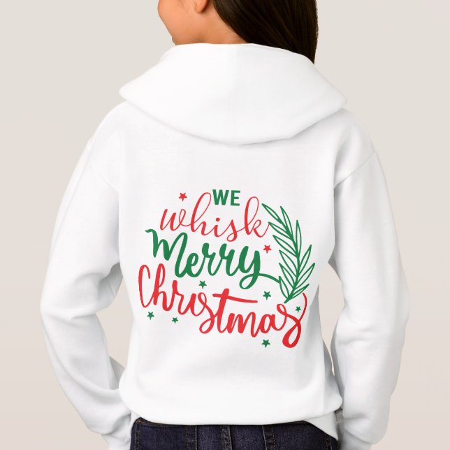 We Whistle Merry Christmas    Hoodie (Back)