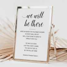 We Will Be There Memorial Seat Names Baby Shower