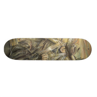 We Will Meet Again Cowboy Skateboard Deck