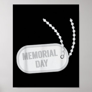 We Will Never Forget America Flag Stars Memorial Poster