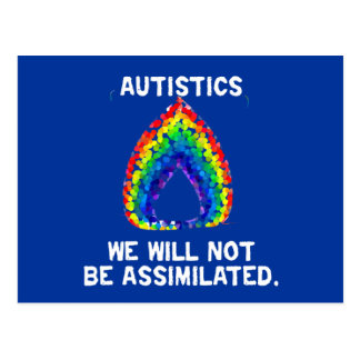 We Will Not Be Assimilated Postcards