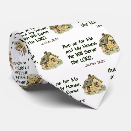 We Will Serve The Lord Neck Tie
