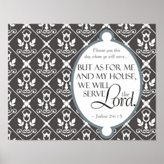 We Will Serve the Lord Poster