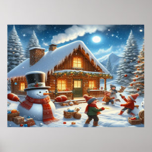 We wish a merry christmas - O22 Poster