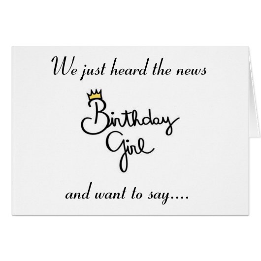 WE WISH YOU A **HAPPY BIRTHDAY** THE GROUP (Front Horizontal)