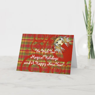 We Wish You A  Magical Christmas... and A Happy Holiday Card