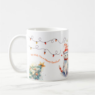 We Wish You a Meowy Christmas & Purrfect New Year Coffee Mug