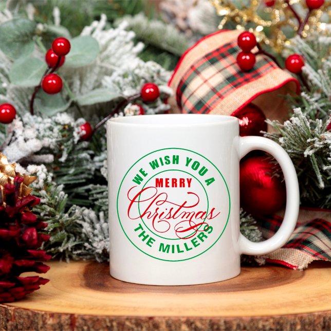 We Wish You A Merry Christmas Coffee Mug (Creator Uploaded)