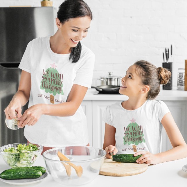 We Wish You A Merry Christmas Family Women T-Shirt (Creator Uploaded)