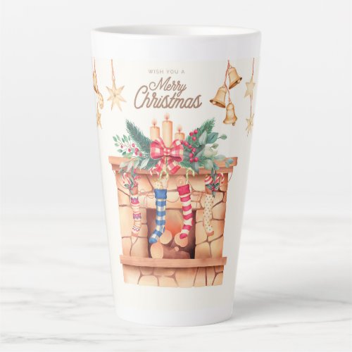 We Wish you a Merry Christmas Latte Mug