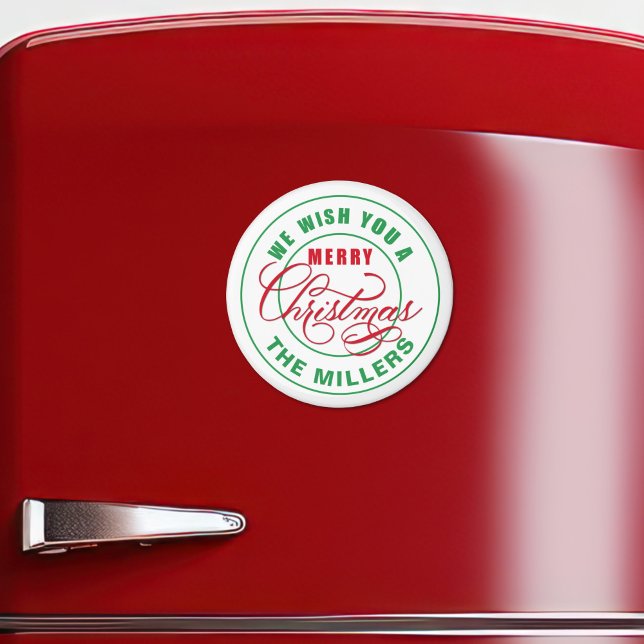 We Wish You A Merry Christmas Magnet (Creator Uploaded)