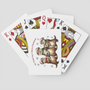 We Wish You A Merry Christmas Playing Cards