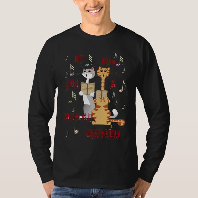We Wish You A Merry Christmas Shirt (Front)