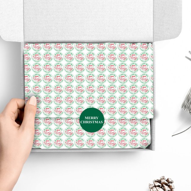 We Wish You A Merry Christmas Tissue Paper (Creator Uploaded)