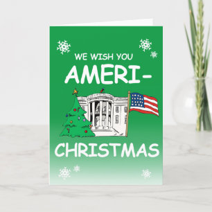 We Wish You Ameri-Christmas From Biden Harris 2020 Holiday Card