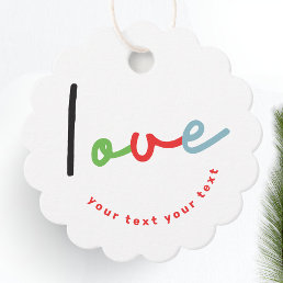We wish you MERRY CHRISTMAS &amp; COLORFUL NEW YEAR Favor Tags